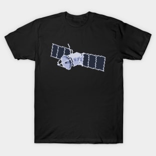 Satellite Pixel Art T-Shirt